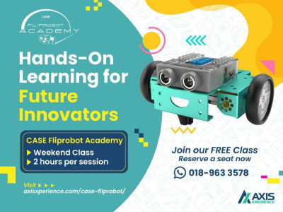Hands-On Learning for Future Innovators-CASE Fliprobot Academy